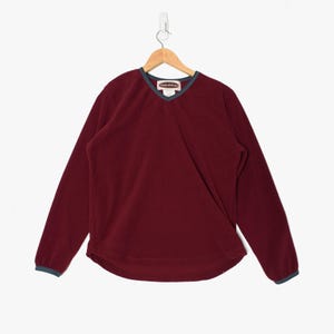 Vintage 90s Top Shop Womens XL Soft Fleece Sweater Made in Canada