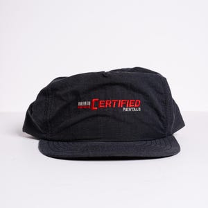 Vintage Certified Rentals Nylon Snapback Hat