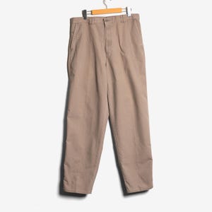 Deadstock Vintage 80s Men&#39;s Levis Dockers Canvas Pants 34x31