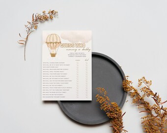We Can BEARLY Wait - Baby Shower Game