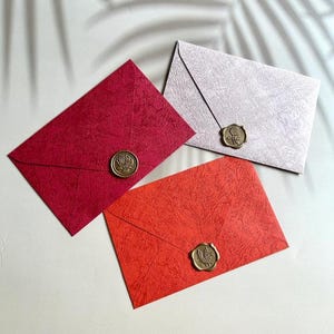 Vintage Envelopes C6 | Textured Wedding Envelopes |  Aesthetic Wedding Envelope | Invitation Envelope