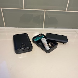 Secret Stash Portable Charger Hidden Compartment Diversion Safe