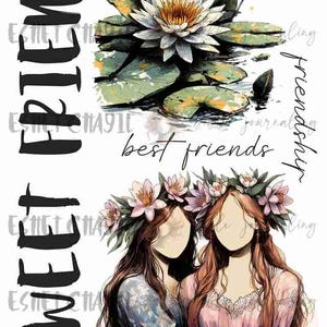 SWEET FRIEND - Bible Journaling Printable, Faith Based Art Journaling Printable
