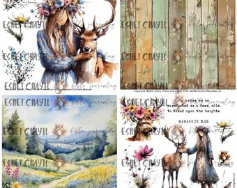 My Favorite Bible Verses - DEER - Bible Journaling Printable
