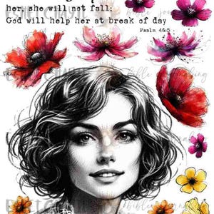 CELEBRATE WOMEN - Within - Bible Journaling Printable, Faith Based Art Journaling Printable