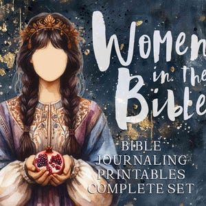 聖書の女性 印刷可能なバンドル 巻 1 - 26 PDF 印刷可能