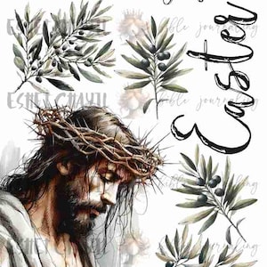 The True Meaning of Easter - Bible Journaling Printable, Faith Based Art Journaling Printable