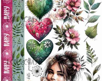 Happy -  Mini Bible Journaling Printable