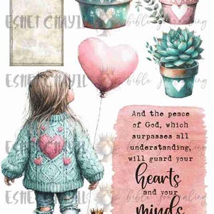Karoo Vintage Hearts - Bible Journaling Printable
