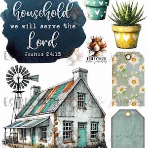 Karoo Vintage Household - Bible Journaling Printable