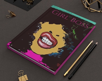 Journal/Notebook - Girl Boss Hardcover Journal Matte