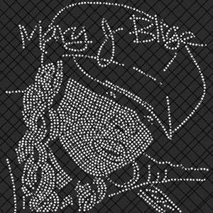 Rhinestone, Mary J Blige, MJB, Digital File, Ready to Cut, SVG