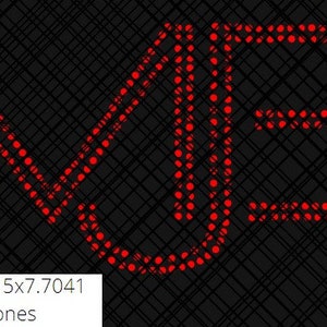 Strass, MJB, Mary J Blige, digitale Datei, bereit zum Schneiden, SVG