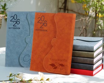 Personalized 2026 Planner Notebook,Planner Notebook,365Day Productivity Journal,Thick Notebook,Work Efficiency Diary,Daily Planner