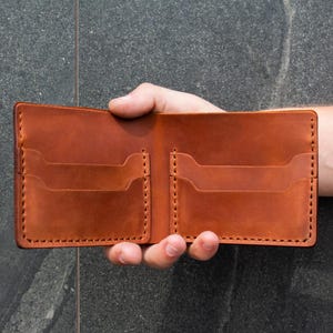 Cartera de cuero Tarjetero de regalo Tarjetero minimalista Cartera pequeña Tarjetero de cuero Cartera de hombre Cartera pequeña Cartera para pasaporte