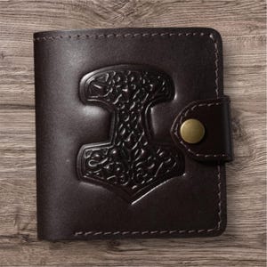 Petit portefeuille de poche en cuir mince fabriqué à la main mini sac à main porte-cartes minimaliste porte-cartes en cuir portefeuille pour hommes mini portefeuille portefeuille en cuir