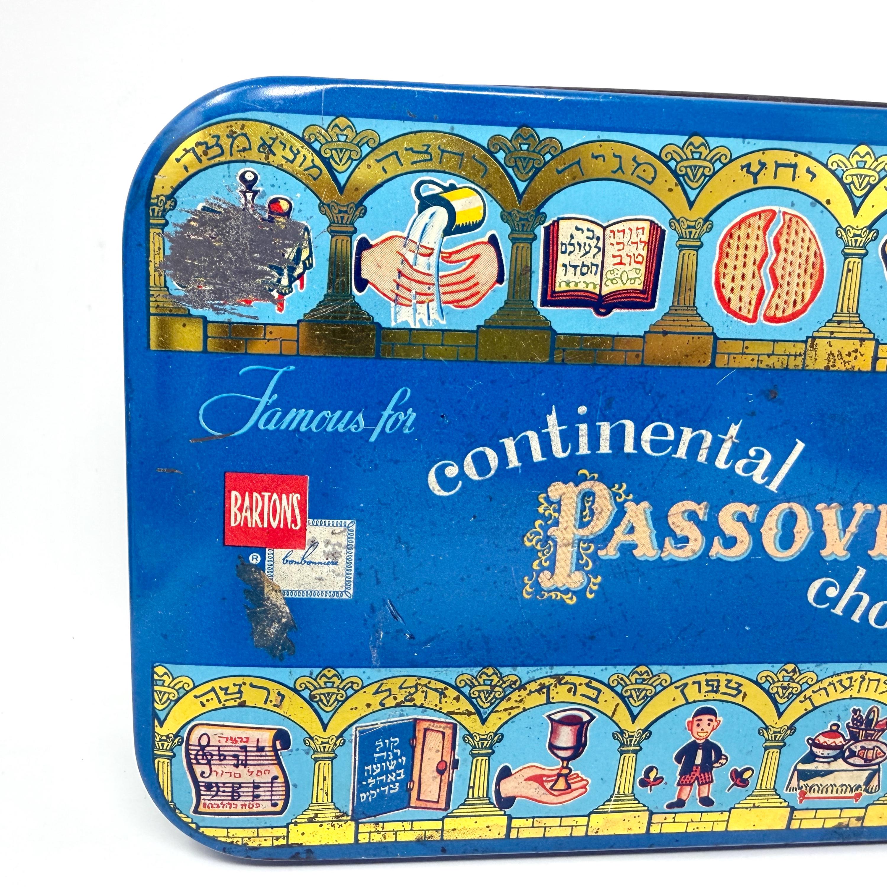 Vintage Chocolate Tin, Barton's Passover Candies, 1950s Tin Box - Etsy