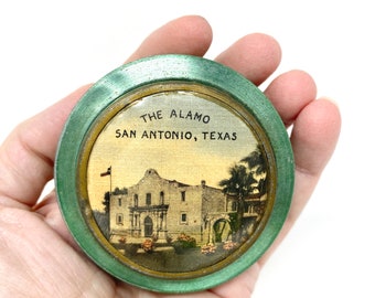 Vintage Souvenir Tin, Alamo San Antonio Texas