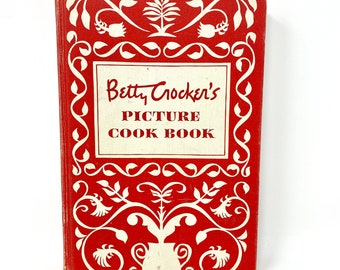 Vintage Cookbook Betty Crocker Picture Cook Book
