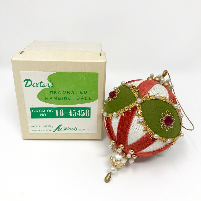 Vintage Christmas Tree Ornament Push Pin Kitsch 1960s Lee Etsy