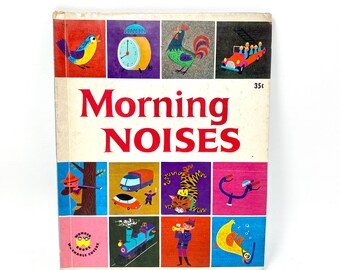 Vintage Kinderbuch Morning Noises Wonder Books 1962 Tolle Illustrationen von Alain Gree