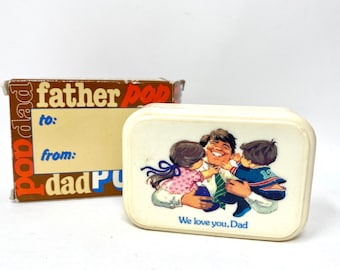 Savon vintage pour la fête des pères, boîte Avon originale, cadeau pour papa !