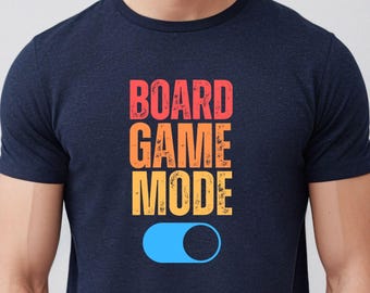 Board Game Mode T-Shirt: Retro Game Night Tee, Unisex Fit