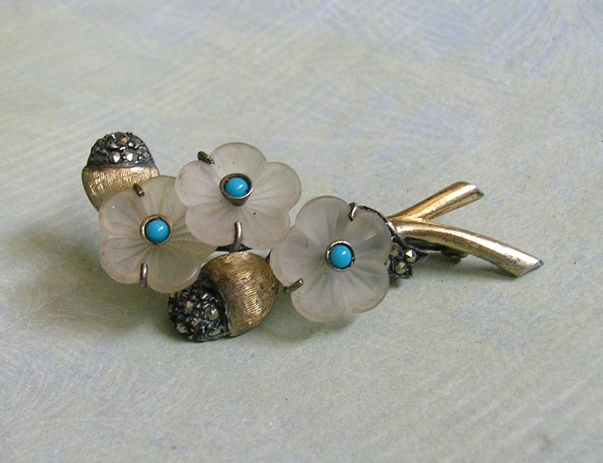 西ドイツ製黒ブローチ(ビンテージ) vintage black brooch (made in W Germany) |  春夏秋冬（しき）アンティークス powered by BASE