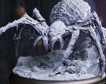 Giant Spider Arachnid Boss Monster 32mm Scale - Phase Spider by DM Stash