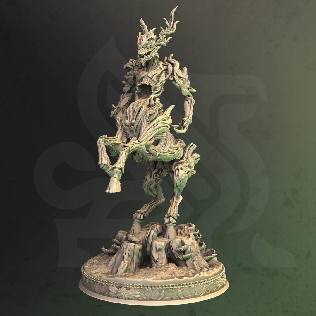 Treant Centaur Forest Guardian Monster Deity 32mm Scale - Angered ...