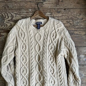 lands end fisherman sweater