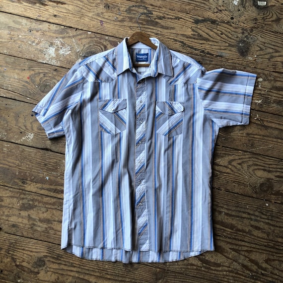 Wrangler Mens Short Steve Shirt Summer Size XL - Etsy