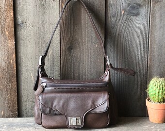 Leather Purse Brown Coldwater Creek  Handbag