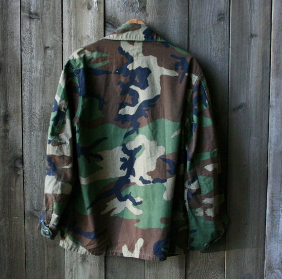 Vintage Camo Army Jacket Vintage 70s - image 2