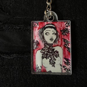 Bobbie Girl Keychain! Sister Bonez art