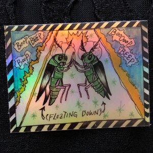 Jewel Beetle From Phuck Que 3 mini sticker
