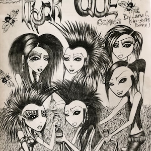 Phuck Que Comic issue #1 (includes FREE sticker!)