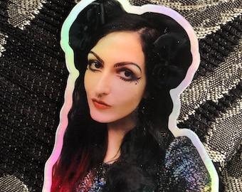 Sister Bonez hologram sticker