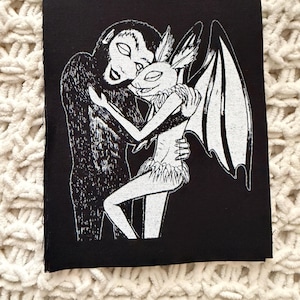 Bigfoot and Mothman Sew on patch