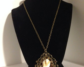Sparkling Deer tooth Necklace