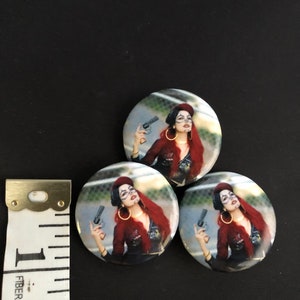 Juggalo Chola Clown Sister Bonez pin