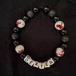 Blood splatter Bracelet