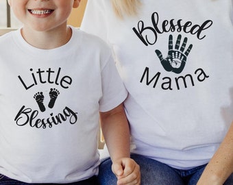 Personalized Mommy and Me Shirts, Mother Daughter Matching Shirt Set, Mothers Day Gift, First Mothers Day, Family Matching Tee