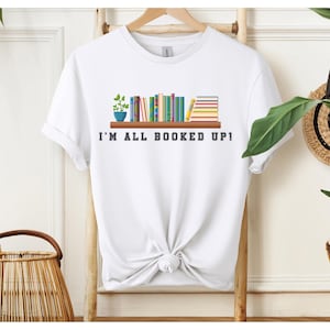 Reading Tshirt Book Lover Bookish T-shirt Funny Reading Tee Bookworm Gift Librarian T-Shirt Book Lover Shirt Teacher Book Club Shirt