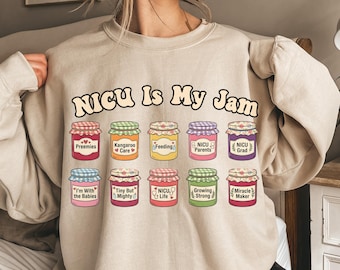 NICU Nurse Sweatshirt, Neonatal Intensive Care Unit Crewneck, Nurse Appreciation Gift For NICU Nurse, Registered Nurse Sweater, Nursing Tee