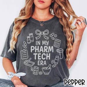 Pharmacy Technician Shirt, Pharmacy Tech Gift, Pharmacist Student Tee, Cute Medical Worker Shirt, Healthcare Professional, Pharmacy Staff