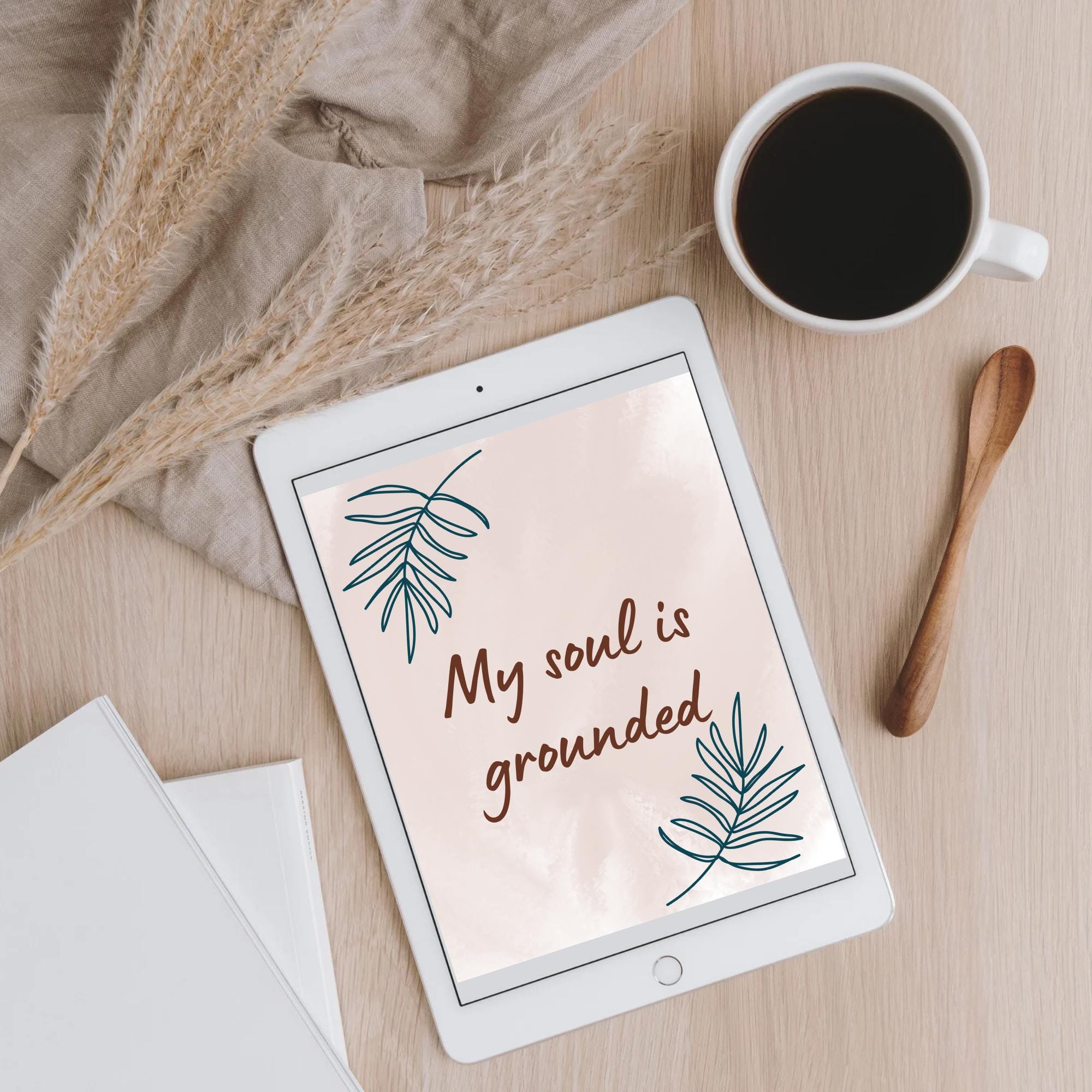 Soul Affirmation Cards, Printable Spiritual Growth & Gratitude Deck ...