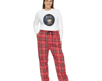 Women's Long Sleeve Pajama Set - Highland Cows Make Me Happy