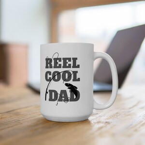 Fishing Lover&#39;s Ceramic Mug - Gift for Anglers, Cool Dad Mug, Fishing Decor, Father&#39;s Day Gift, Coffee Cup, Fishing Gifts