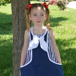 Girls Tunic Top PDF Sewing Pattern ... Sailor Top Pattern ... Trixie Tunic